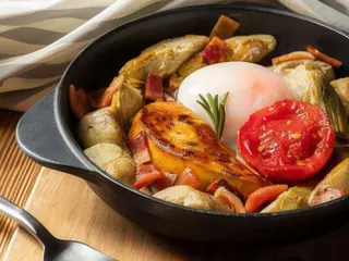 Cazoleta De Alcachofas Y Foie De Pato