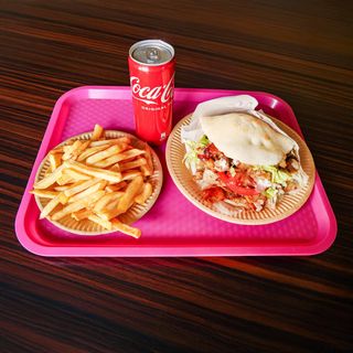 Menu panino , Patatine, Lattina