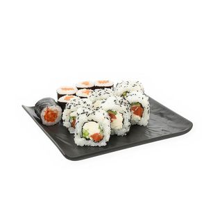 Tuna tempura maki (8 uds.)