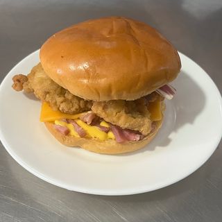 Hamburguesa pollo kentucky