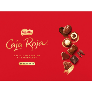 Caja bombones roja de Nestlé 200gr. 