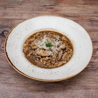 Arroz Meloso Con Seta Shiitake