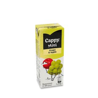 Сік Cappy mini яблуко і виноград 0.2л