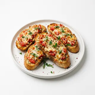 Pan De Ajo Con Tomate Y Queso (5 Uds.)