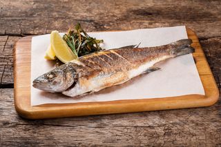 Сібас смажений (1шт)