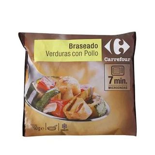 Braseado Verdura Con Pollo Carrefour 450 Gr.