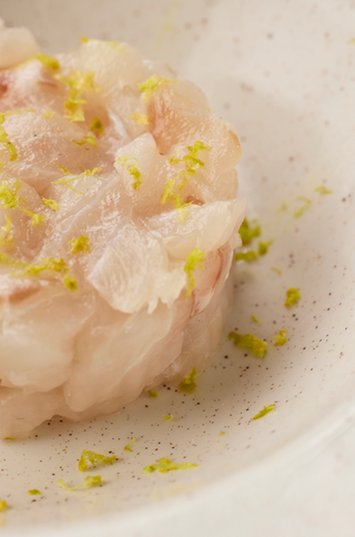 Tartar pescato giornaliero - battuto al coltello 100 grammi