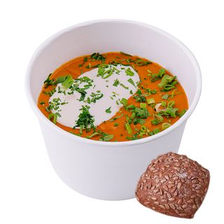 Supa ardei copti si rosii