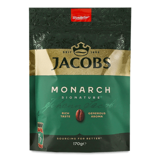 Кава розчинна Jacobs Monarch економ-пакет (170г)