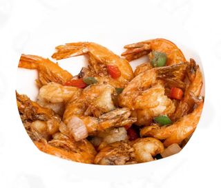 57. Gamberi sale e pepe