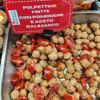 Polpettine di macinato con balsamico e pomodorini ca. 300 g