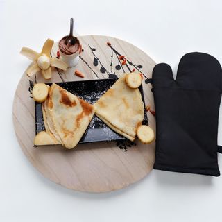 Clatite cu ciocolata si banane