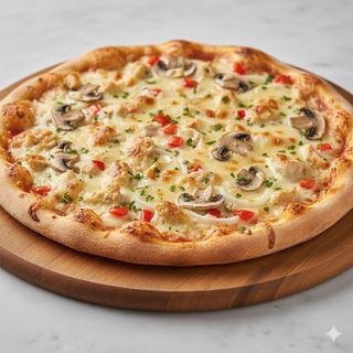 Pizza De Pollo (30 X 30 Cm.)