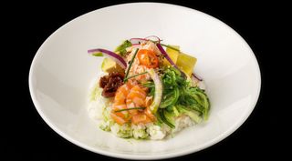 -129- Poke Salmon