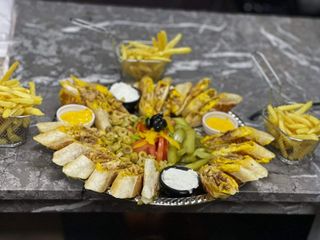 Shawarma Saroukh + Frites + Boissons