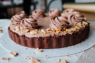 Tarta Reese's Keto-Vege