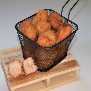 Croquetas Fritas De Jamón Ibérico (4 Uds.)