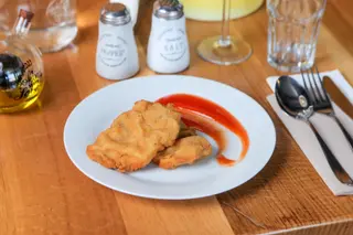 Cotlet de porc pane