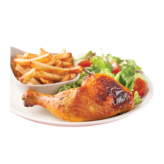 1/4 ربع دجاجة بلاوزمها