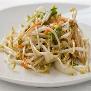 Ensalada de brotes de soja