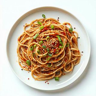 Spaghetti  cinesi alla piastra