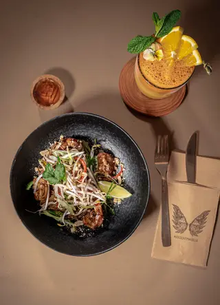 Chicken thai salad