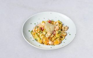 Tagliatelle gamberi