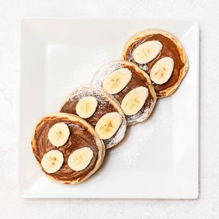 3.Pankejki z Nutellą i bananami