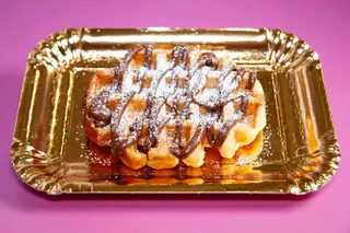Waffle Nutella 