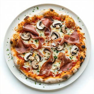 Prosciutto e Funghi