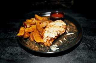 Стейк філе з моцарелою