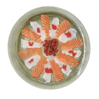Carpaccio di salmone e capesante