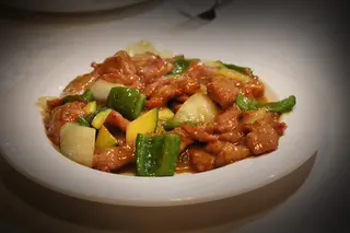 63. Cerdo al curry 
