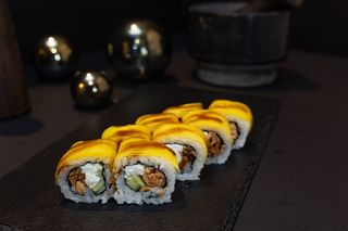 Teriyaki Salmon Roll