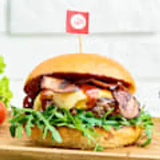 BBQ Double Cheeseburger