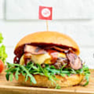 BBQ Double Cheeseburger