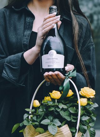Combo: Buchet de flori & Prosecco