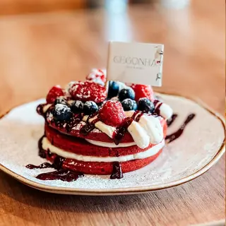 Panquecas Red Velvet