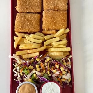 Obrok pohovani kačkavalj