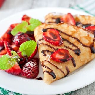 Creps Nutella y fresa 