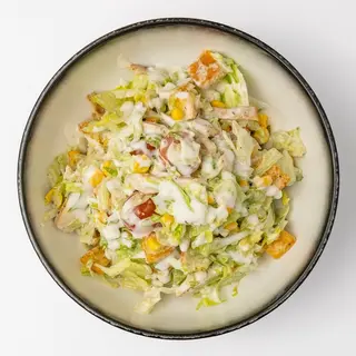 Cezar salata (toplo-hladna)
