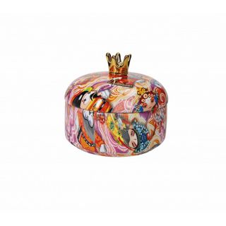 Bomboniera cu capac portelan Orient