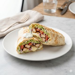 Dürüm De Pollo Con Queso