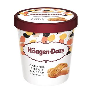 Helado Haagen-Dazs Biscuit Caramel