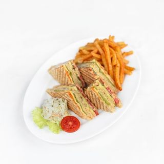 Grilled Vegetable Club
