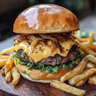 Burger Oeuf Délice