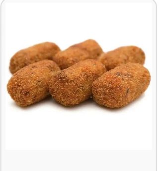 6 Croquetas Queso Cabra y cebolla caramelizada 