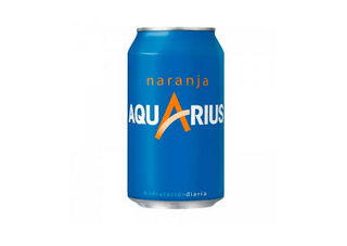 AQUARIUS NARANJA BOTE