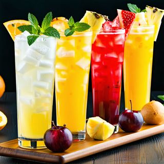 Juices [Passion,Mango,Orange,Pineapple,Mint,Cocktail,Hibiscus]