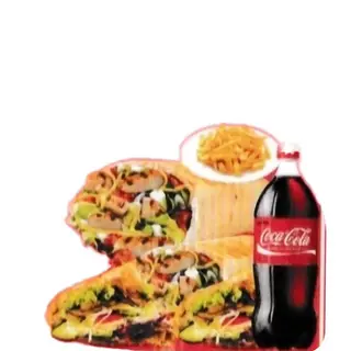 Menu 15  2 Durums 2 Kebabs